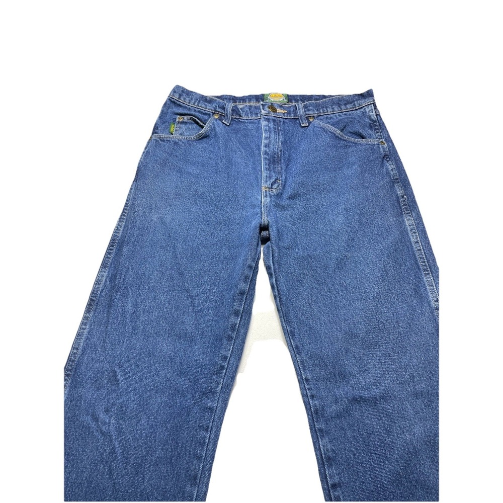 Cabela's‎ Mens 34x34 Straight Leg Jeans Medium Wash Denim Workwear Outdoors